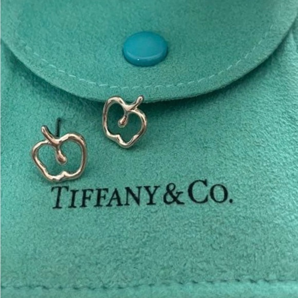 Tiffany & Co. Jewelry - Tiffany & Co. Sterling Silver Apple Studs|Elsa Perriti